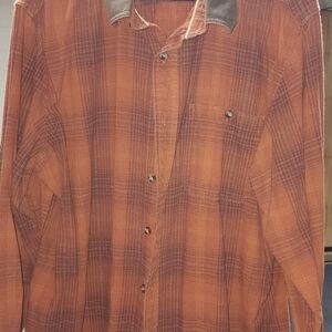 Outdoor Life Brown Plaid Shirt